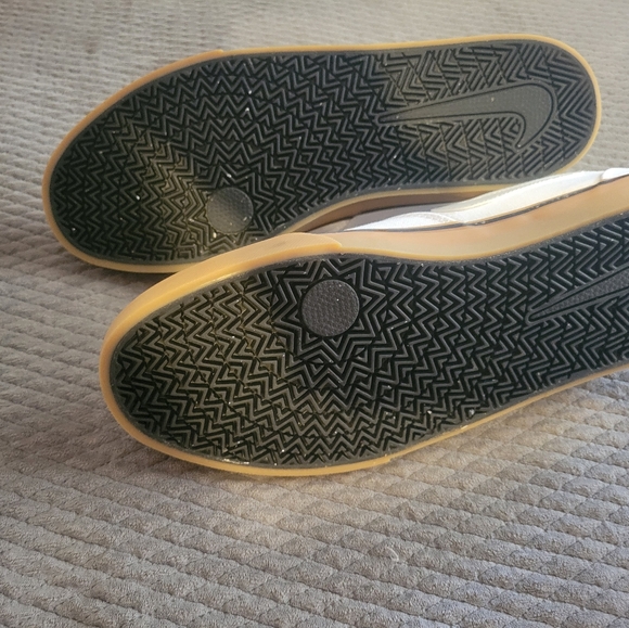 Nike Men's SB Chron 2 White & Brown Skate Shoes, EUC, Size 11 - Picture 10 of 14